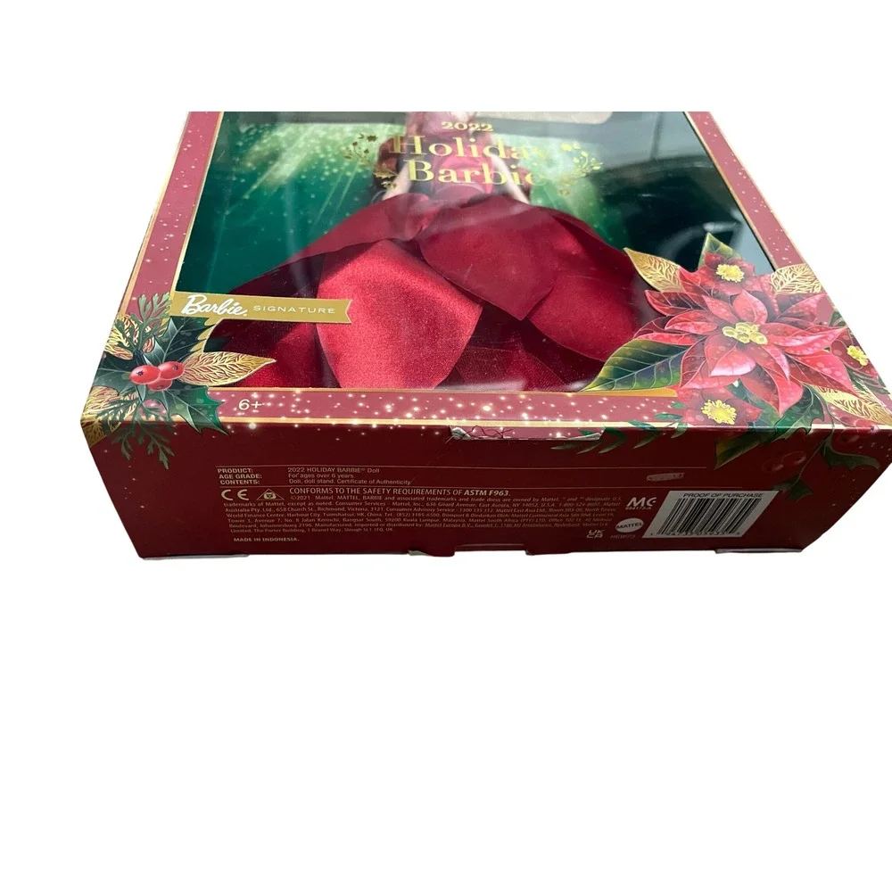 2022 Barbie Signature Holiday‎ Doll Red Hair Collectible New In Box